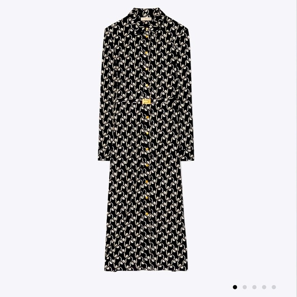 Tory Burch Dresses & Skirts - Tory Burch Printed Polo Dress 100% Silk